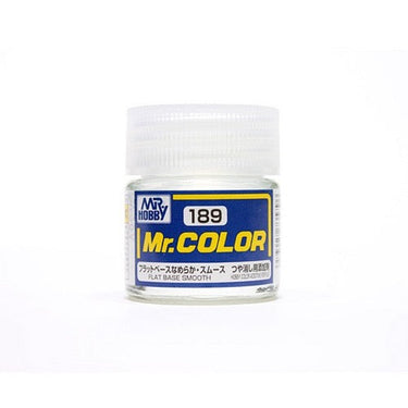 Mr Hobby (Gunze) C189 Mr Color Clear Flat Base Smooth Lacquer Paint 10ml